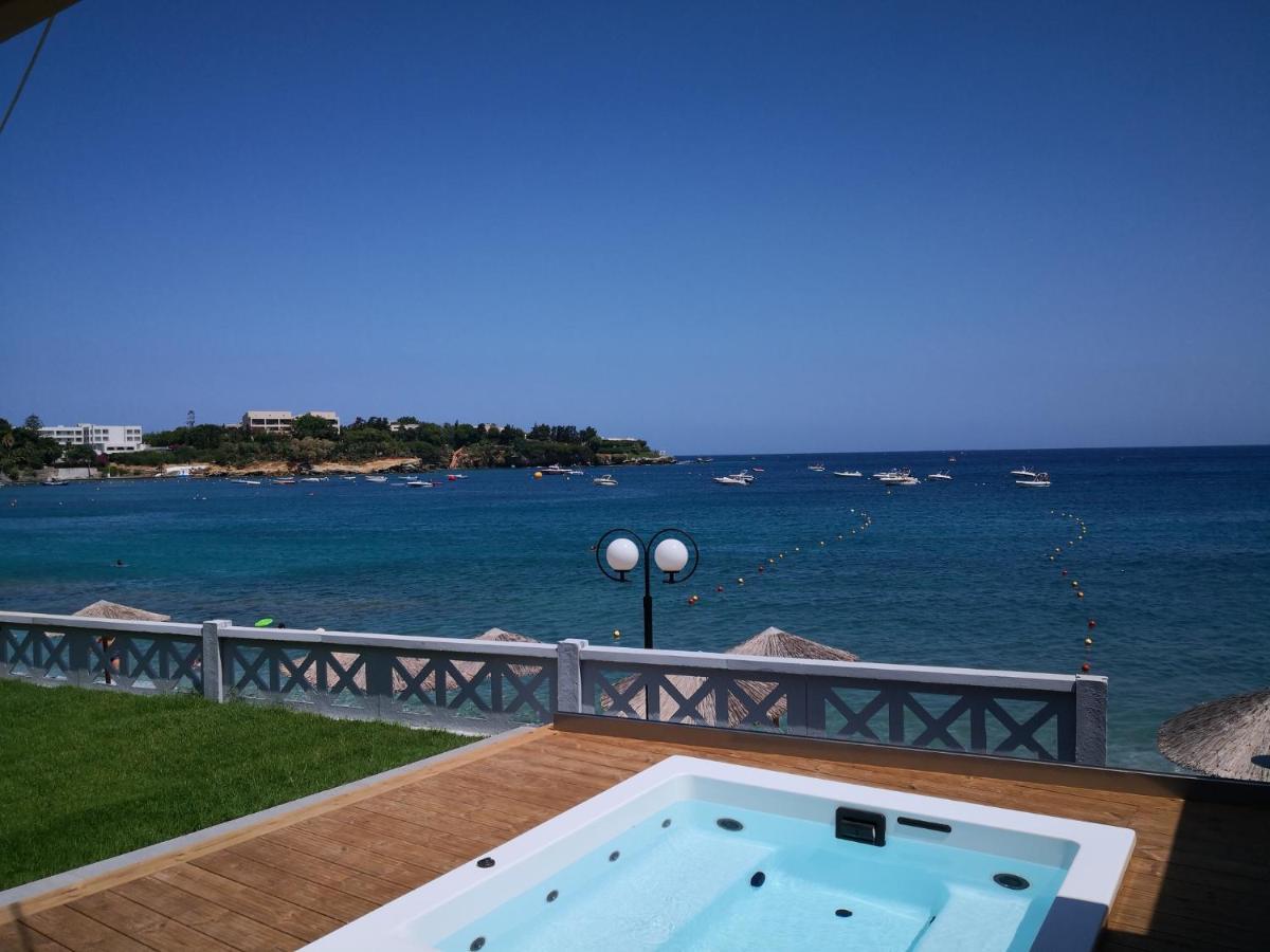Lenico Seafront Villa Agia Pelagia  Exterior photo