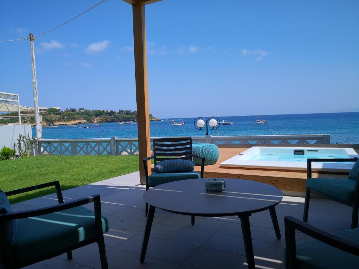 Lenico Seafront Villa Agia Pelagia  Exterior photo
