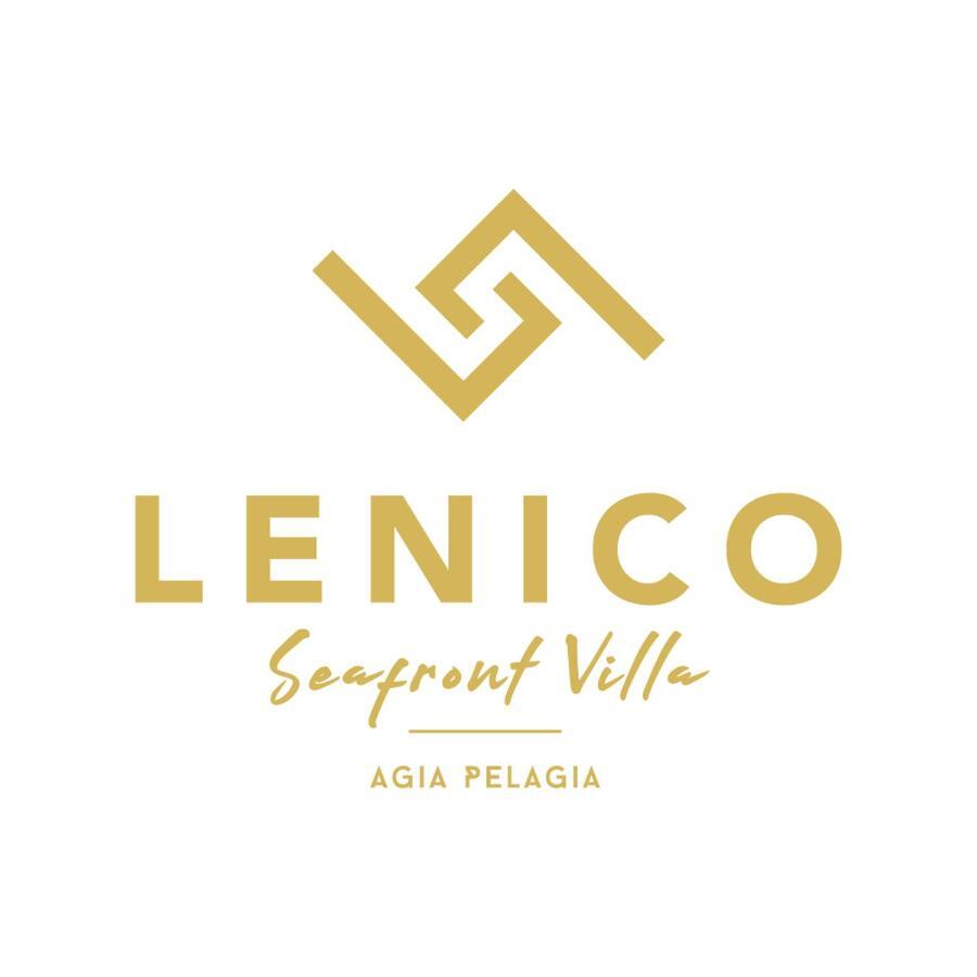 Lenico Seafront Villa Agia Pelagia  Exterior photo